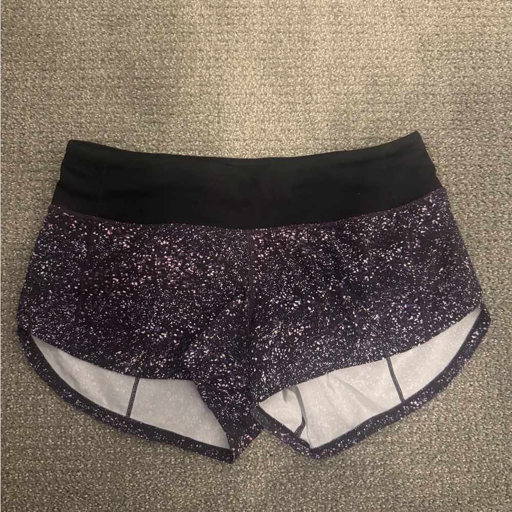 Lululemon Speed Up Low Rise 2.5” Shorts
